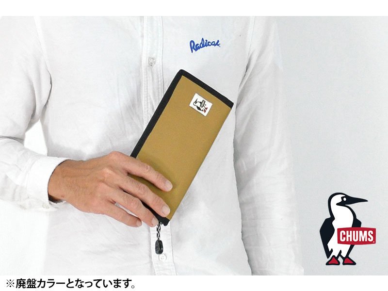 チャムス 財布 長財布 ラウンドファスナー 小銭入れあり CHUMS リサイクルビルフォルドウォレット CH60-3568 キッズ 送料無料 誕生日プレゼント ギフト ラッピング無料 【正規代理店】