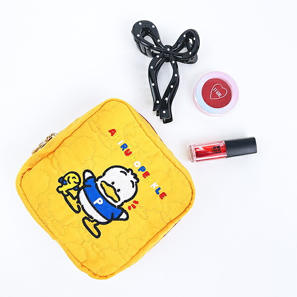 サンリオ あひるのペックル キルティングポーチ レトロ サンリオキャラクターズ5 Sanrio