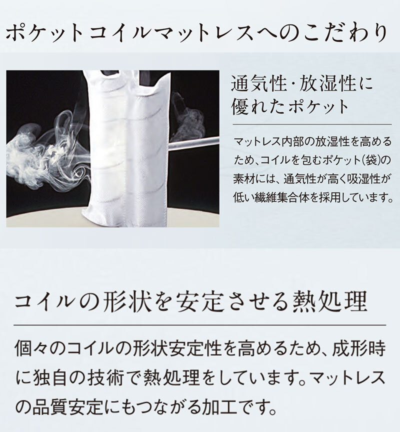 マットレス 日本 シルキーポケット silky pocketダブル 高級 高級ホテル 迎賓館 宮内 一流ホテル 正規品 ダブルマットレス ダブル マットレス単品 ハード