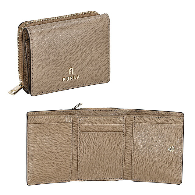 フルラ 三つ折り財布 三折財布 コンパクト レディース ブランド FURLA China WP00593-ARE000 1257S グレージュ