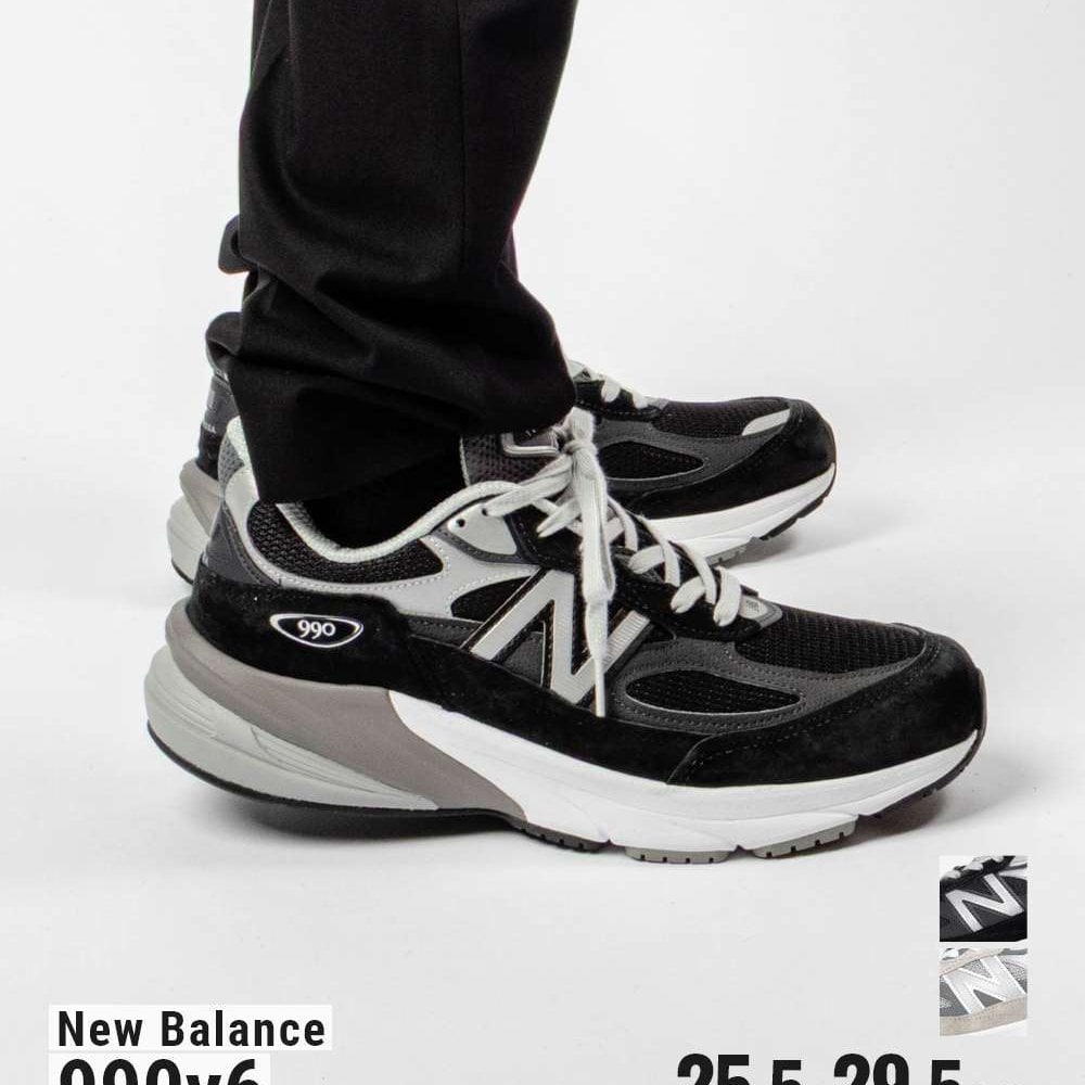 ニューバランス New Balance M990 Made in USA 990v6 メイドインUSA M990GL6 M990BK6 スニーカー メンズ シューズ