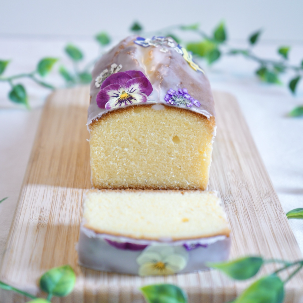 【送料無料】【食られるお花のパウンドケーキ+季節のパウンドケーキ(秋) 】ギフト/ご褒美/プレゼント/お祝い/誕生日　
