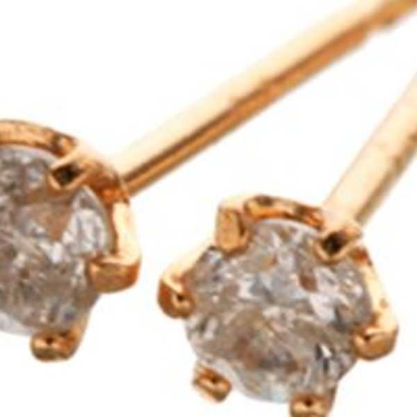 ダイヤモンド ピアス K18 PT900 18金 ピンクゴールド プラチナ 一粒 ダイヤピアス 2点セット 0.1ct レディース ジュエリー アクセサリー ギフト プレゼント ラッピング 誕生日 記念日 女性 彼女 妻 20代 30代 40代