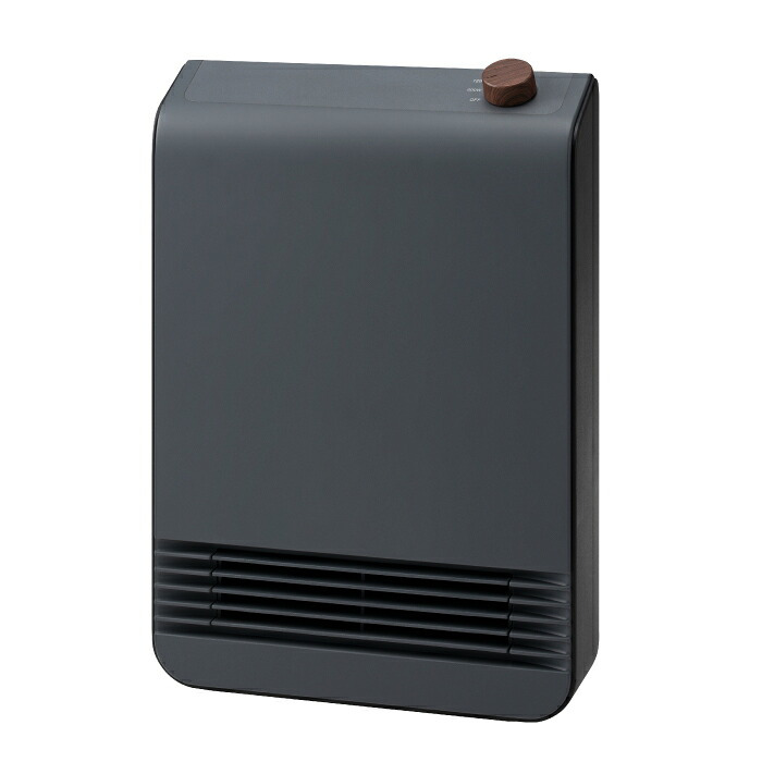 セラミックヒーター 木目調 おしゃれ 小型 コンパクト スリム ダイヤル式 速暖 足元 1200W 2段階 軽量 電気ヒーター ファンヒーター 脱衣所 トイレ 寝室 デスク 省エネ 転倒オフ 簡単操作 上下ルーバー 北欧 ウッド 冬 ギフト 新生活 THREEUP スリーアップ WOOD STYLE