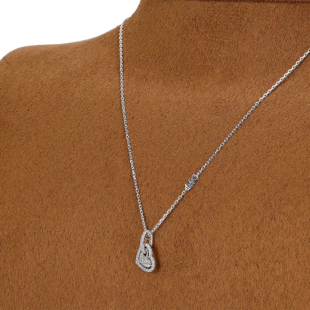 マイケルコース Michael Kors ネックレス ペンダント アクセサリー ハート MKC1747CZ040 レディース シルバー
