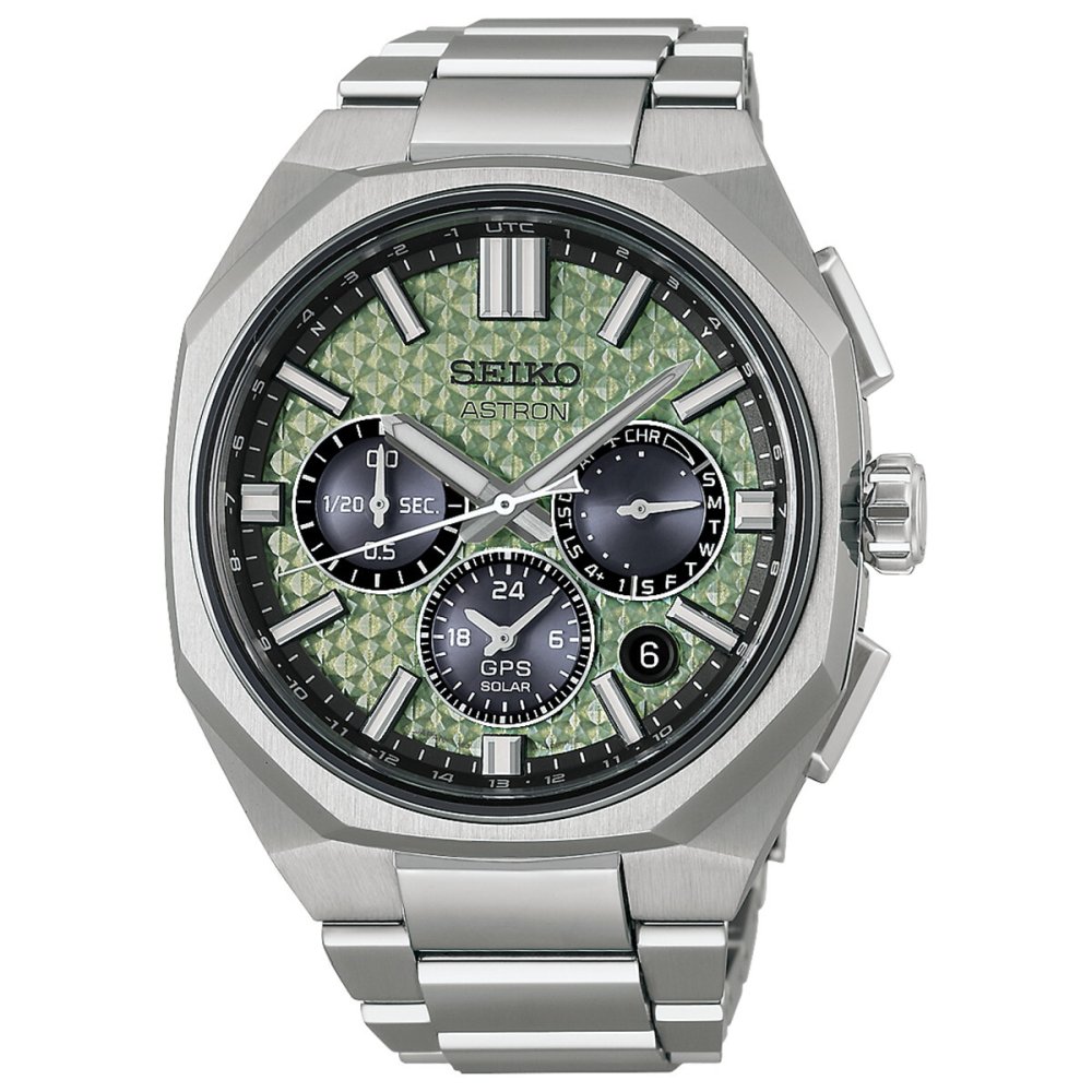 セイコー アストロン HAB005J GPSソーラーウォッチ GPS衛星電波時計 NEXTER 2026 限定 コアショップ限定 SEIKO ASTRON チタン クリスタルグリーン【2026 新作】