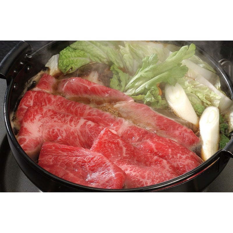 滋賀 「松喜屋」 近江牛すきやき (1950083) [お中元][お歳暮] ※送料無料(北海道・沖縄・離島への配送不可)