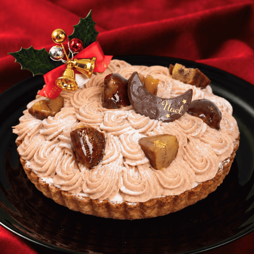 クリスマスケーキ 2026 モンブランタルト モンブラン ケーキ 栗 マロン タルト ホールケーキ クリスマス 誕生日ケーキ バースデーケーキ スイーツ ギフト プレゼント お取り寄せ 冷凍 菓子 お祝い 記念日 贈り物 人気 濃厚 大人 子供 送料無料 4～6人 栗スイーツ ご褒美