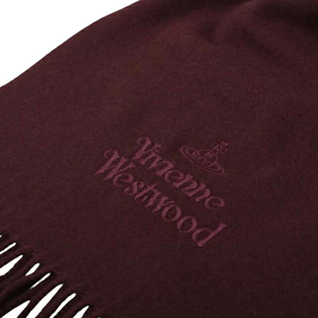 ヴィヴィアンウエストウッド VIVIENNE WESTWOOD マフラー 25-W00Q7-I401 レディース メンズ ボルドー マフラー