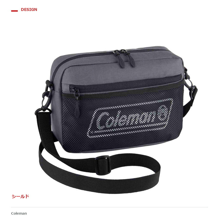 Coleman コールマン ショルダーバッグ 斜め掛け シールドショルダーポーチ  ユニセックス 男女兼用 普段使い 使いやすい コンパクト