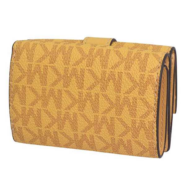 マイケルコース MICHAEL KORS 三つ折り財布 折り畳み ミニ財布 コンパクト アウトレット GREENWICH 35F5GGRD0V 469 イエロー