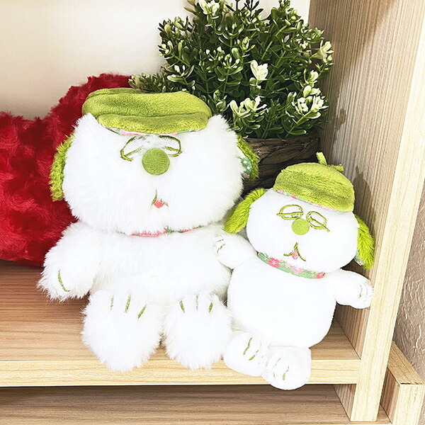スヌーピー オラフ マスコット ぬいぐるみ 抹茶 SNOOPY