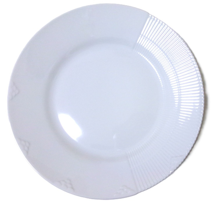ロイヤルコペンハーゲンROYAL COPENHAGEN　エレメンツ　ホワイトELEMENTS  WHITE　2597625／1017498プレート26cm PLATE  FLAT  ペア【ブランドボックス付属】【御結婚御祝・内祝・新築御祝・還暦御祝・御礼・寿・ギフト包装可能】