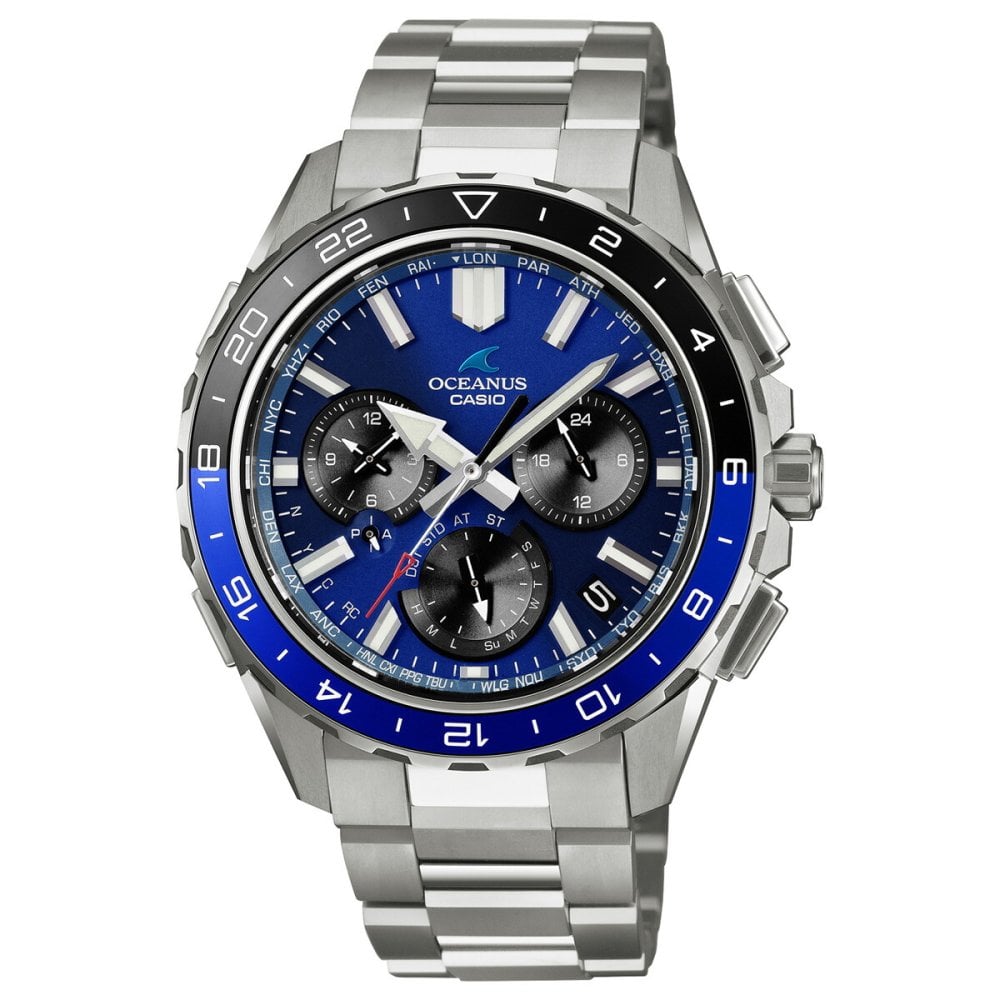 オシアナス CACHALOT カシャロ 電波 ソーラー 腕時計 メンズ OCW-P3000-2AJF タフソーラー CASIO OCEANUS カシオ 日本製 Premium Production Line【2026 新作】