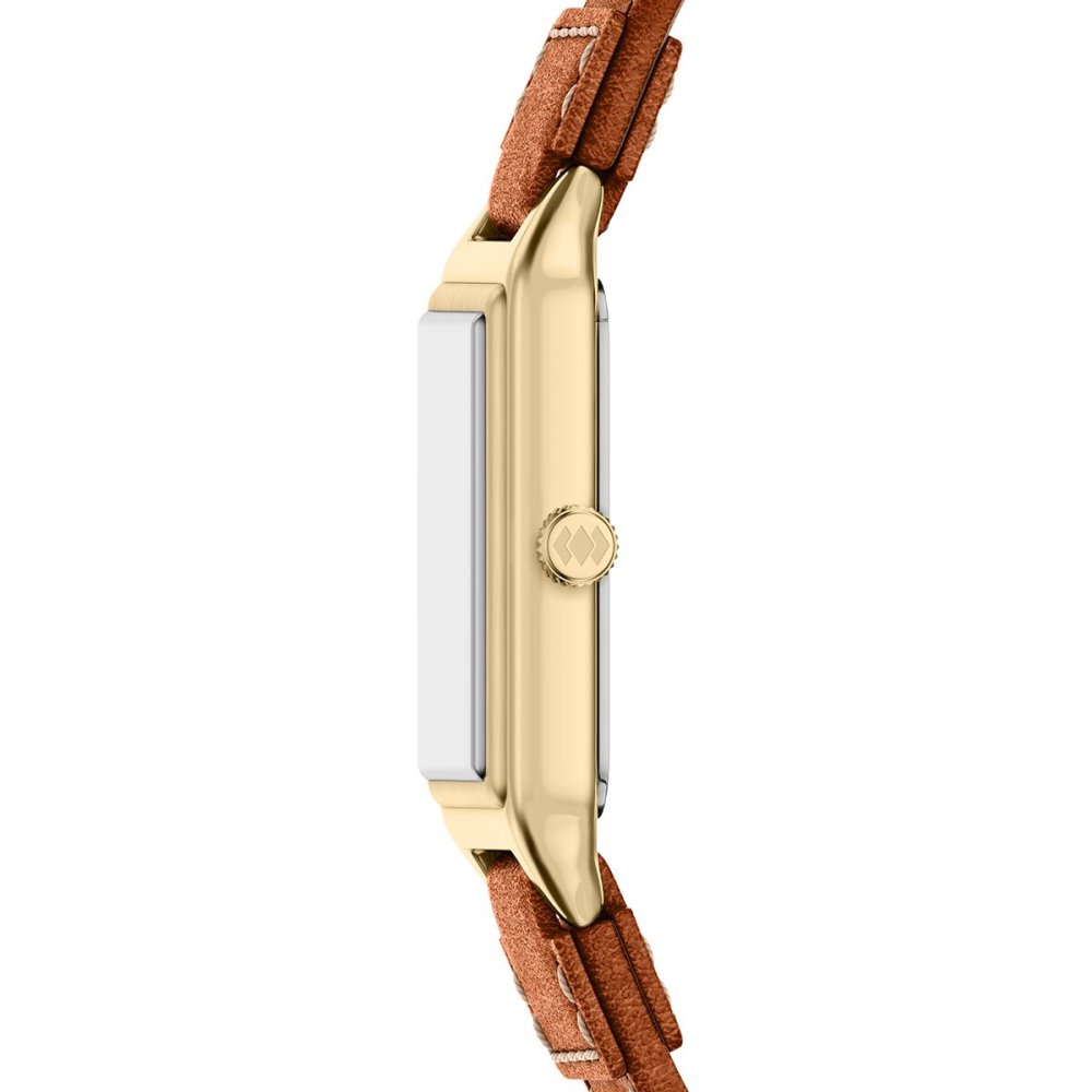 フォッシル FOSSIL 腕時計 レディース RAQUEL デイト アナログ ミディアム ブラウン レザーウォッチ ES5504【2026 新作】