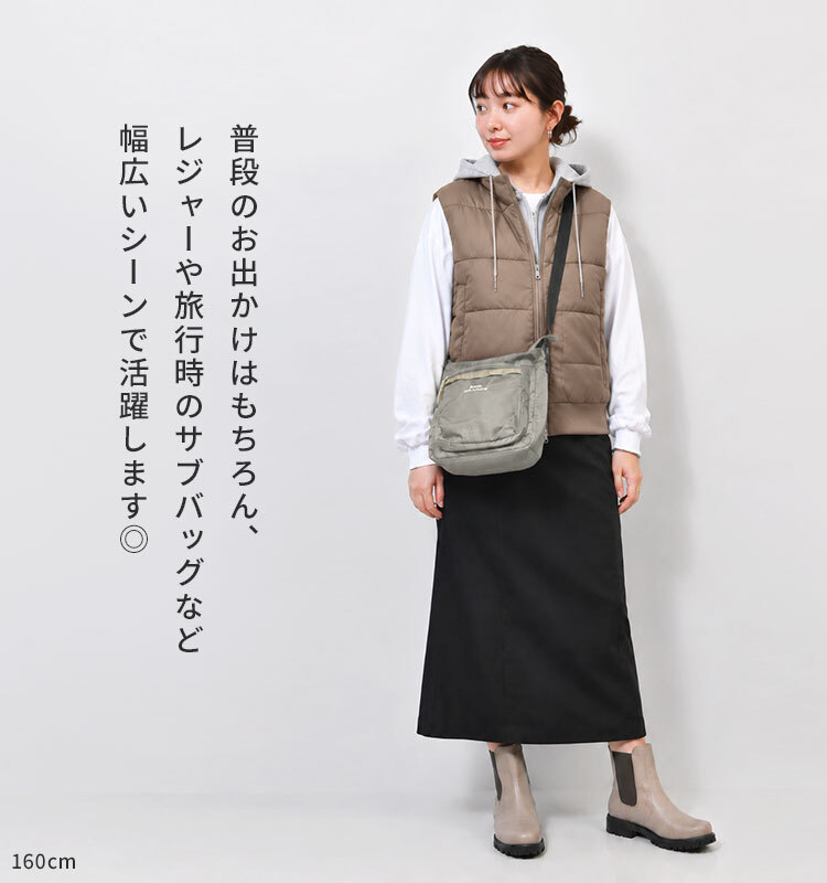 ショルダーバッグ レディース anello GRANDE アネロ グランデ ナイロン 撥水 はっ水 レディース 斜め掛け 軽量 大人 学生 マチ広 多収納 カジュアル シンプル 派手 ペットボトルが縦に入る A5 女性 おしゃれ 通勤 通学 バッグ 鞄 GTM1154 ブラック ネイビー ピンク ブルー