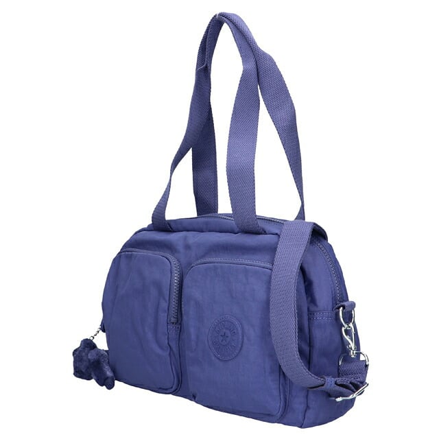 キプリング ボストンバッグ レディース ブランド Kipling クールデフィア ロゴ ワンポイント 無地 2WAY KI2849-24U Ocean Blue