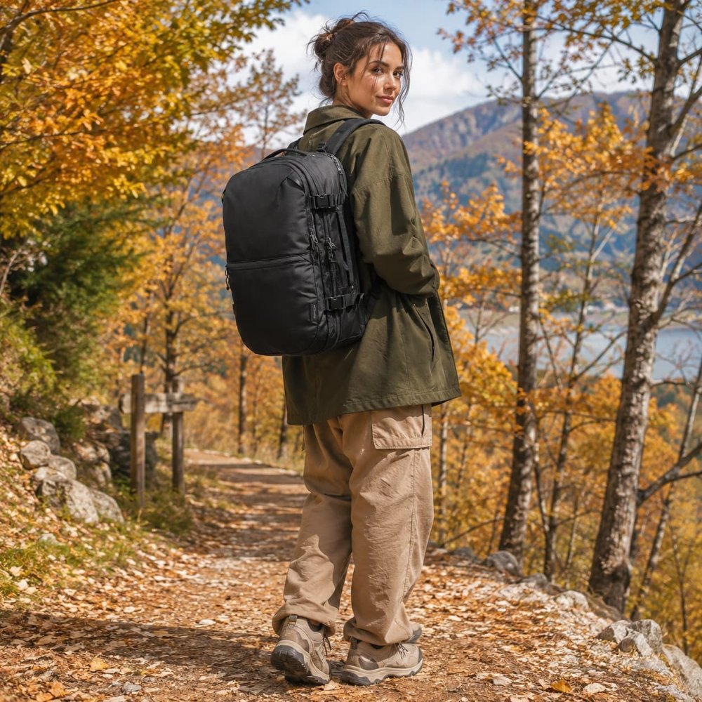 Columbia リュック 大容量 Tyger Brook トラベルバックパック 40L リュックサック 普段使い 使いやすい レディース メンズ ギフト プレゼント ブラック pu7261