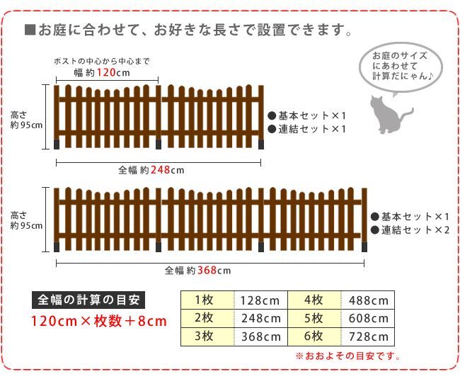 ガーデン エクステリア ピケットフェンスＵ型連結セット 土中用 フェンス 木製フェンス ピケフェンス 天然木製 ガーデニング 枠 柵 仕切り 目隠し 境目 クラシカル アンティーク トレリス ベランダ つる 薔薇 バラ 朝顔 園芸 ラティス 新生活