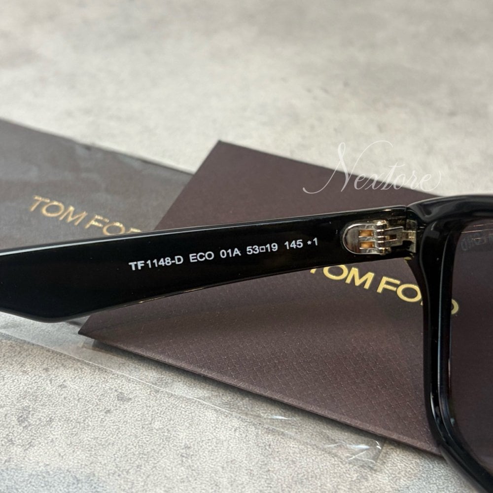 【並行輸入品】【正規品・新品 箱付き】TOMFORD トムフォード TF1148D FT1148D 01A イタリア製 サングラス メガネ 眼鏡 メンズ レディース TOM FORD トム フォード 伊達メガネ