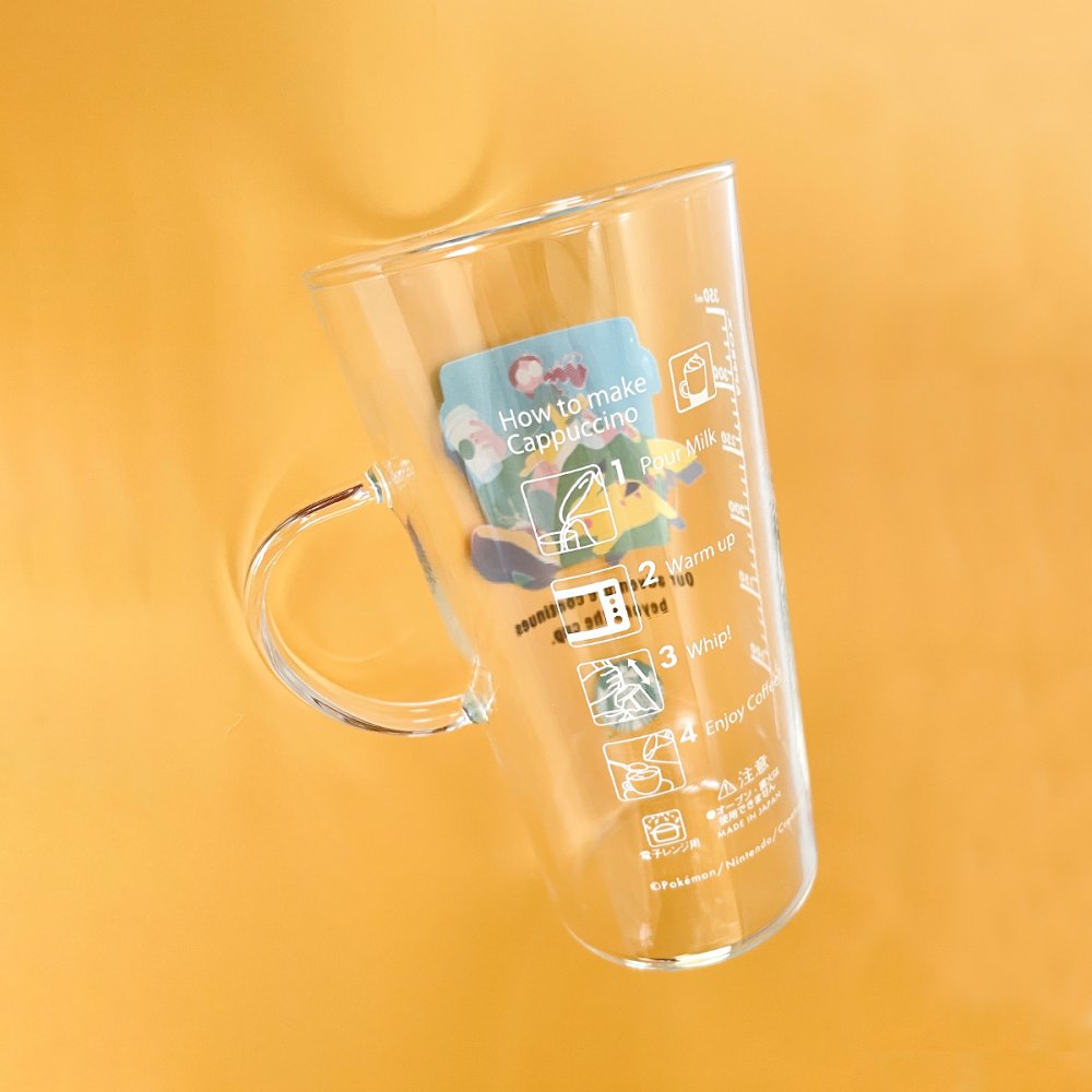 スターバックス ポケモン ピカチュウ ミルクフォーマー カップ セット 耐熱ガラス ミルク泡立て器 スタバ コラボ コーヒーアドベンチャー STARBUCKS ギフト