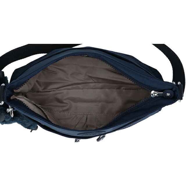 キプリング ショルダーバッグ レディース ブランド Kipling ニューアンジー ロゴ ワンポイント 無地 KI3389-96V Blue Bleu 2