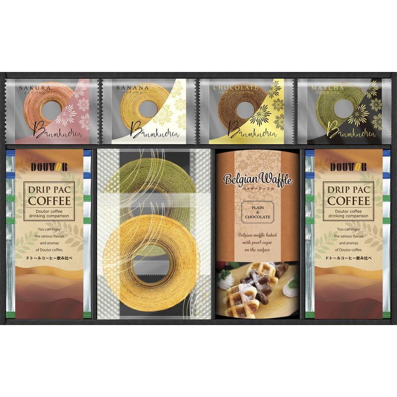 【ギフト対応無料】お歳暮・冬ギフト ドトールコーヒー&スイーツバラエティ (FADH-EJY) ※送料無料(北海道・沖縄は除く)