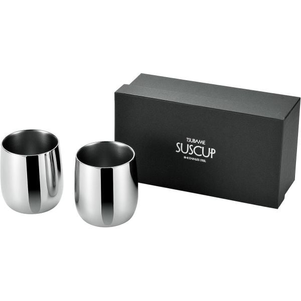 【ギフト対応無料】アサヒ SUSCUP サス2重ロックカップ 250ml 2客セット 貼箱入 SCW-16-2P ※送料無料(北海道・沖縄は除く)