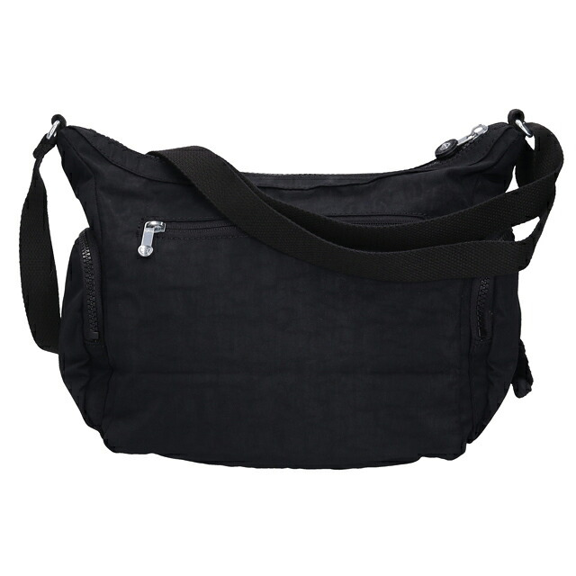 キプリング ショルダーバッグ レディース ブランド Kipling ガブ S ロゴ ワンポイント 無地 KI4493-P39 Black Noir 黒