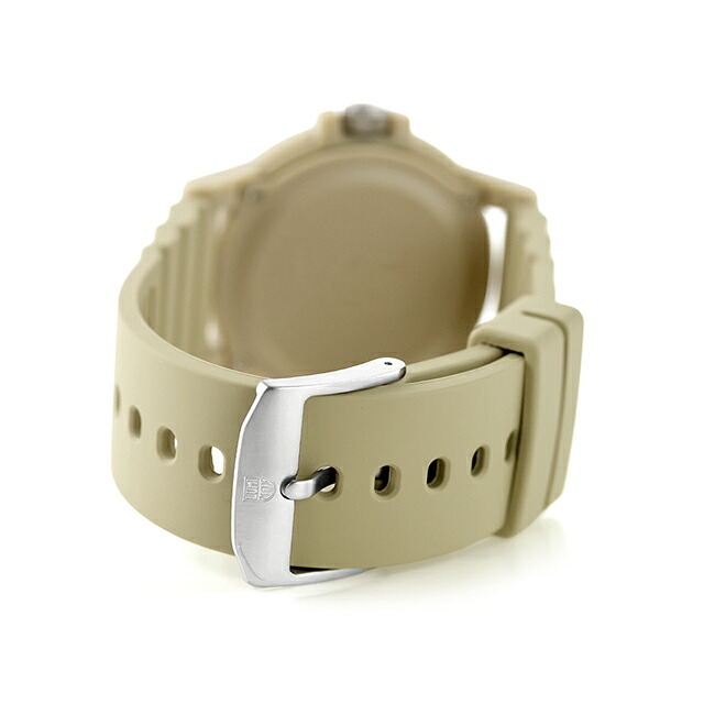 ルミノックス レザーバック・シー・タートル クォーツ 電池式 腕時計 ブランド メンズ LUMINOX 0326 アナログ ブラウン ベージュ スイス製