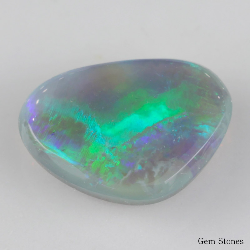 ブラックオパール 1.183ct ルース 裸石 宝石 イエロー グリーン レッド オレンジ ブラック オパール オーストラリア産  プレゼント 誕生石 10月 オリジナル ジュエリー コレクション