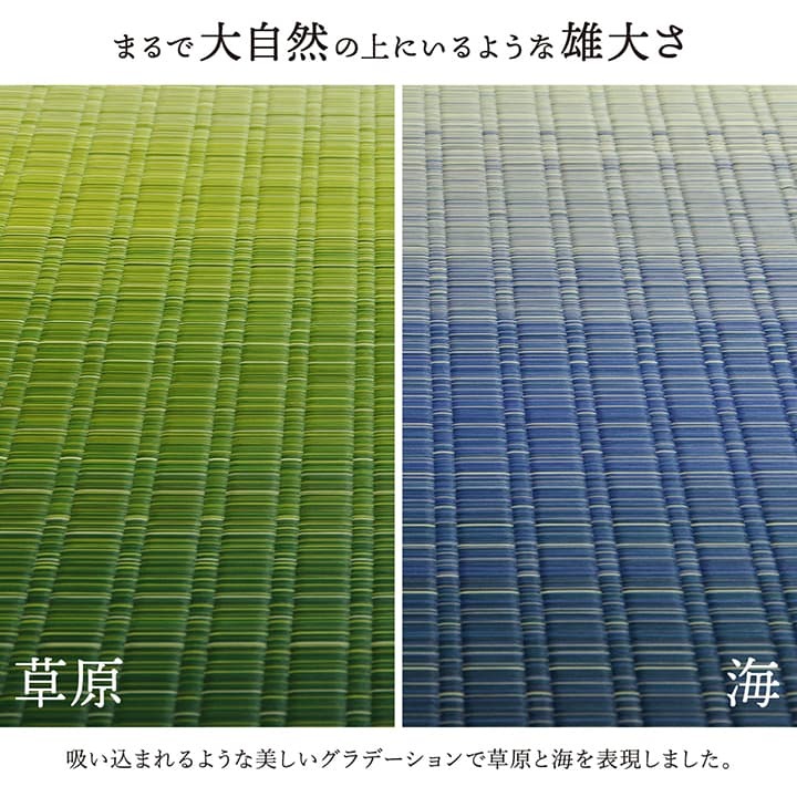 敷物 花ござ 国産 純国産 日本製 い草 掛川織 モダン 抗菌防臭 自然素材 江戸間3畳 約174×261cm