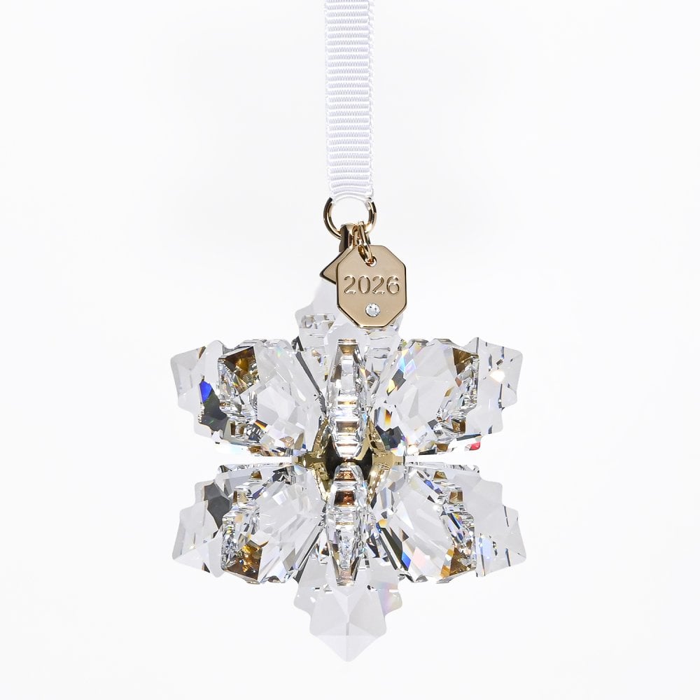 スワロフスキー SWAROVSKI オーナメント Annual Edition Festive 3D スノーフレーク クリスマスオーナメント クリア 5731941 インテリア オブジェ 置物 母の日 即日発送【スペシャルラッピング660円(別売り)】 成人祝い