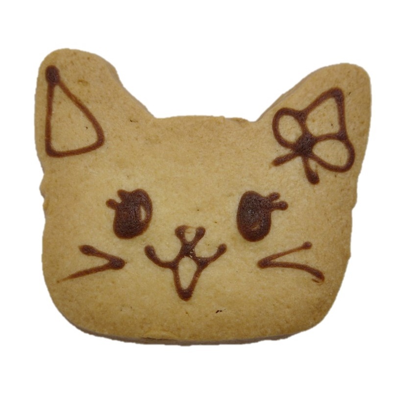 ねこちゃん好きの方へのお礼の贈り物に！ありがとうございましたメッセージクッキーギフト【お礼・内祝い・返礼焼き菓子】(7種入り) 