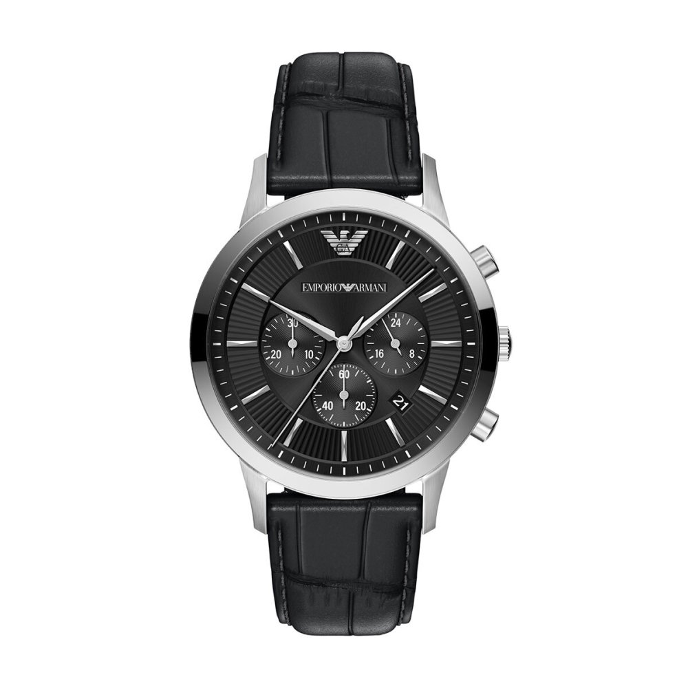 エンポリオアルマーニ EMPORIO ARMANI 腕時計 メンズ クロノグラフ レザー AR11820【2026 新作】