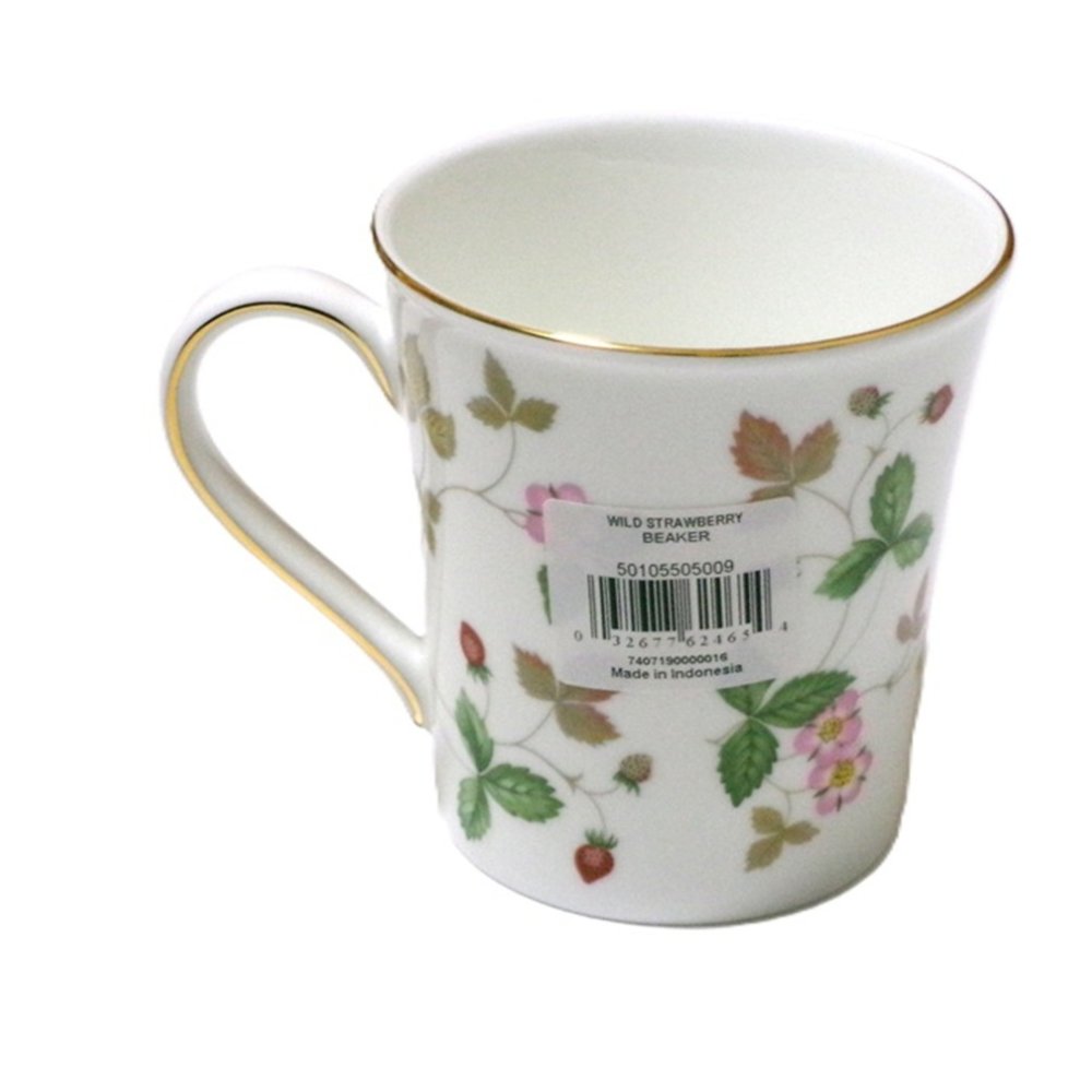 ウェッジウッドWEDGWOOD　ワイルドストロベリー　ビーカー　デルフィー ペア（ペアブランドボックス付き）【御結婚御祝・内祝・新築御祝・還暦御祝・御礼・寿・ギフト包装可能】