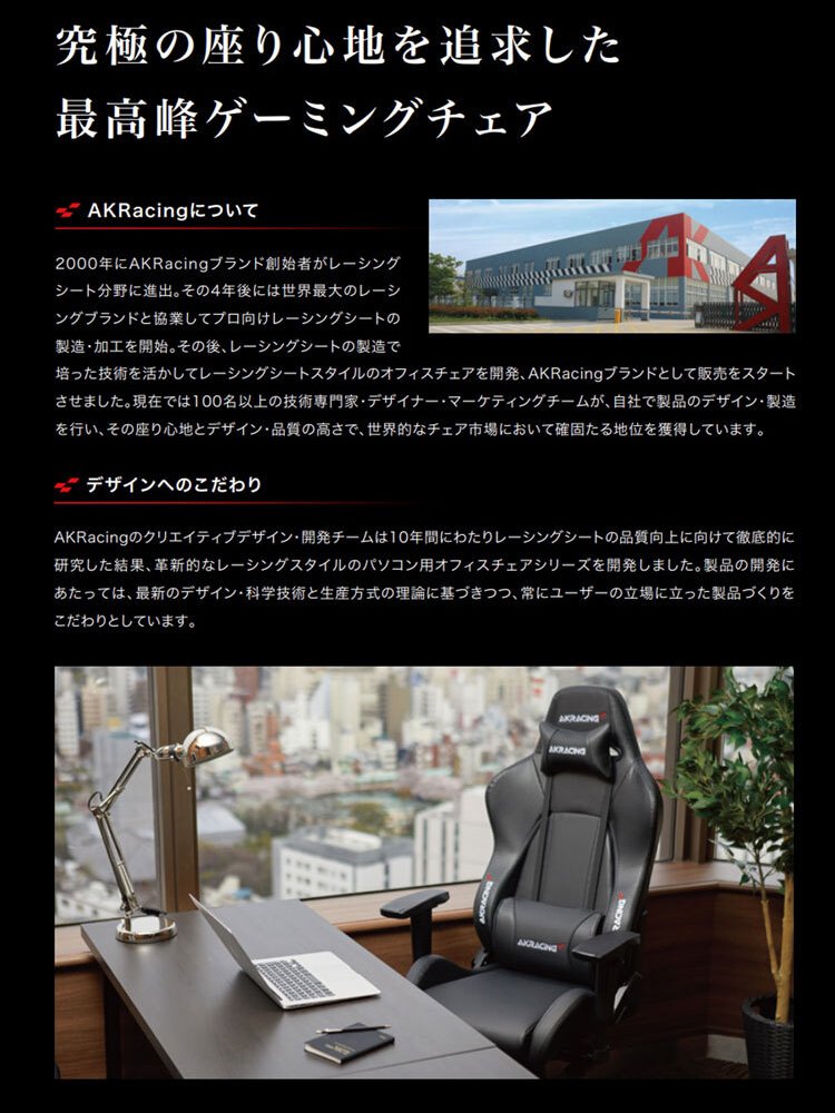 チェア 椅子 AKRacing(エーケーレーシング) OVERTURE ONEPIECE(ワンピースコラボ) ゲーミング アームレスト ヘッドレスト ランバーサポート オフィスチ