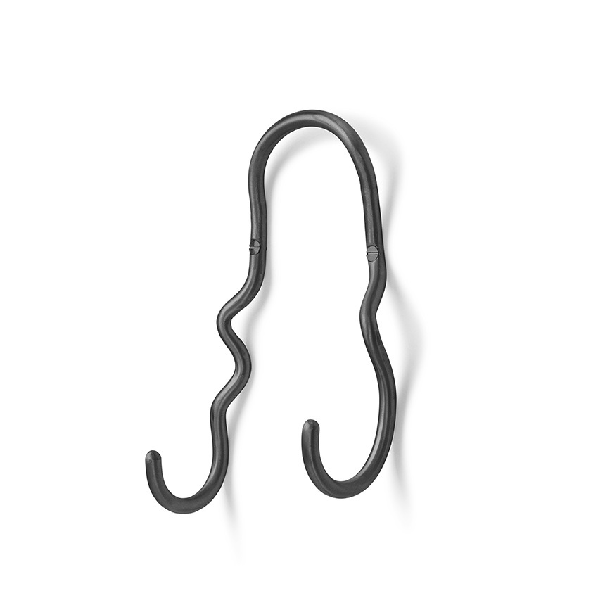 ferm LIVING ファームリビング ウォールハンガー Curvature ダブルフック ウォールハンガー壁掛け フック 北欧雑貨 おしゃれ 帽子 バッグ コート インテリア雑貨 北欧 雑貨 インテリア うねうねフック