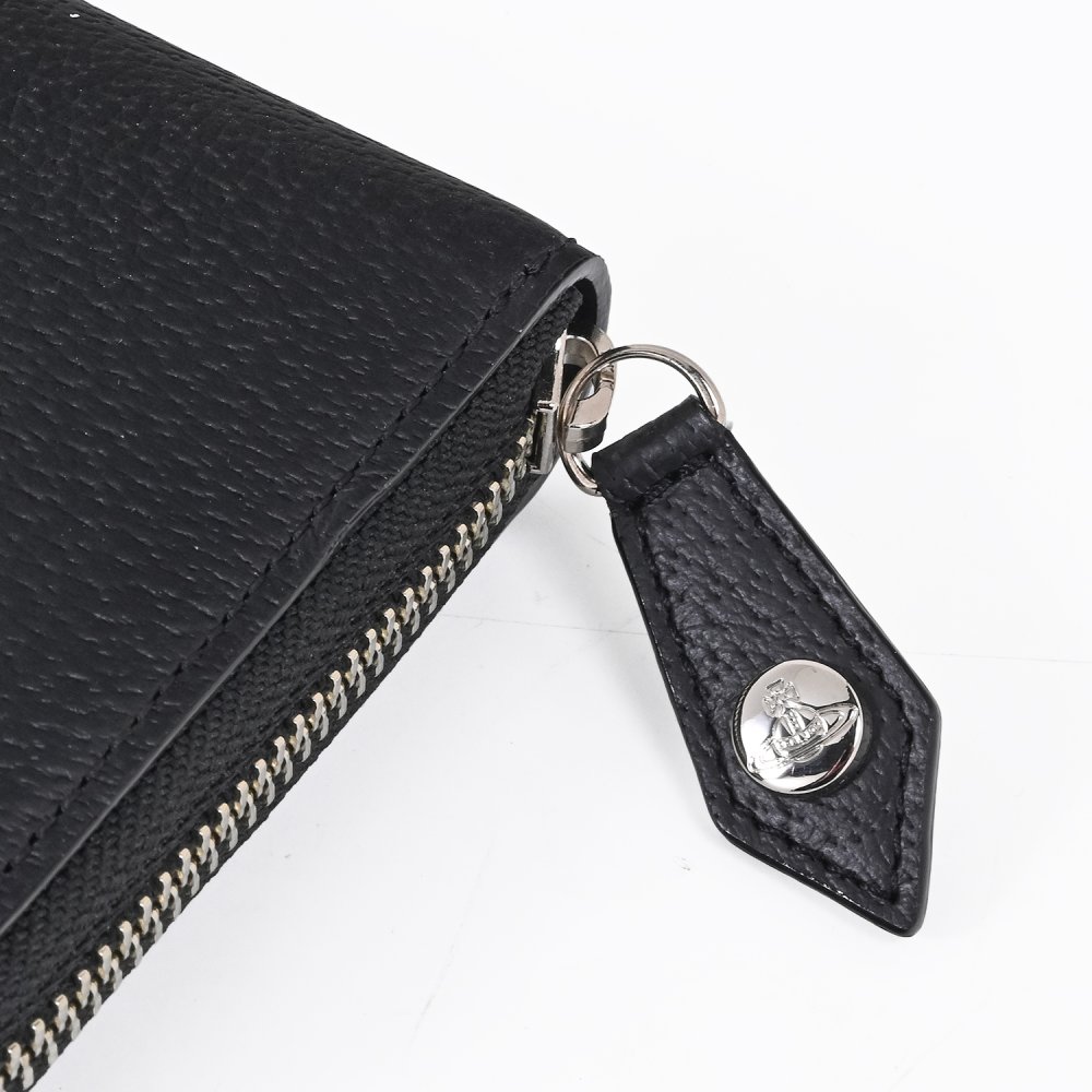 ヴィヴィアンウエストウッド Vivienne Westwood 長財布 ラウンドファスナー 小銭入れ付き ウォレット レディース ブラック 5106005TW L00F7 N401 送別会 誕生日 お中元 結婚祝い 結婚式 彼氏 息子 夫 男性 彼女 妻 女性 財布 高級 父の日 母の日【スペシャルラッピング660円(別売り)】 即日発送ファッション小物 ホワイトデー
