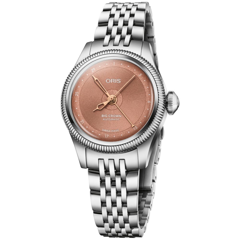 オリス ORIS ビッグクラウン ポインターデイト 29mm BIG CROWN POINTER DATE 腕時計 レディース 自動巻き 01 534 7804 4052-07 8 14 02【2026 新作】