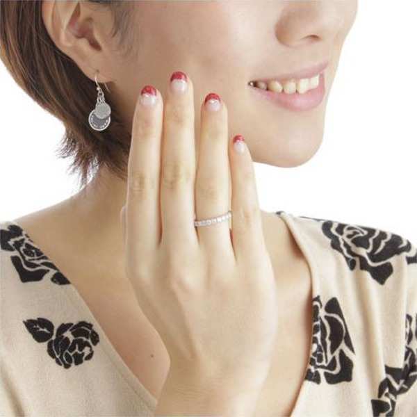 指輪 プラチナ Pt900 ダイヤモンド エタニティリング 1.0ct 13号 ダイヤ リング レディース ジュエリー アクセサリー 高級 ギフト プレゼント