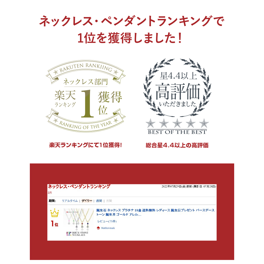 【とっておきの贈り物】 誕生石 ネックレス 妻 彼女 日本製 ペンダント 天然石 × イタリア製 チェーン 金属アレルギー対応 ゴールド  シルバー SV925 プラチナ 18金 K18 18K 仕上げ 普段使い 結婚記念日 誕生日 プレゼント ギフト メッセージカード【送料無料】【ラッピング無料】 