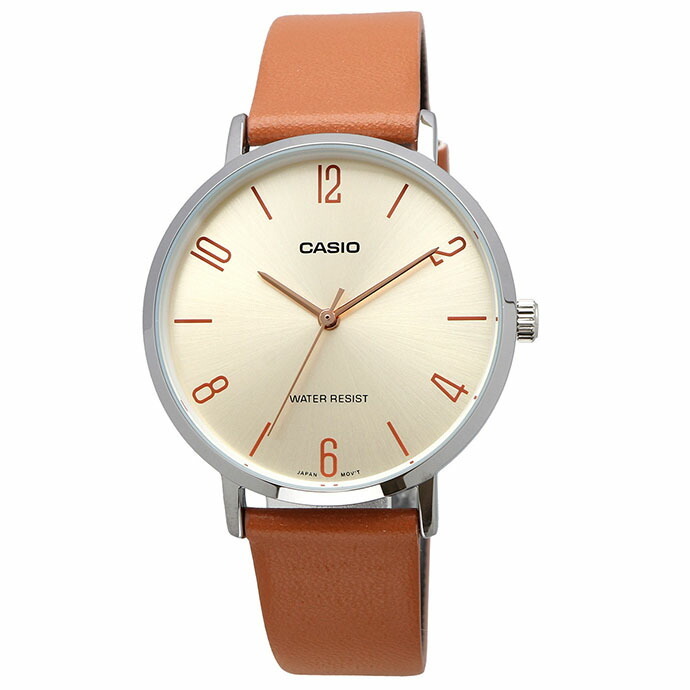 CASIO 腕時計 カシオ 時計 ウォッチ チープカシオ チプカシ シンプル レディース LTP-VT01L-5B [並行輸入品]