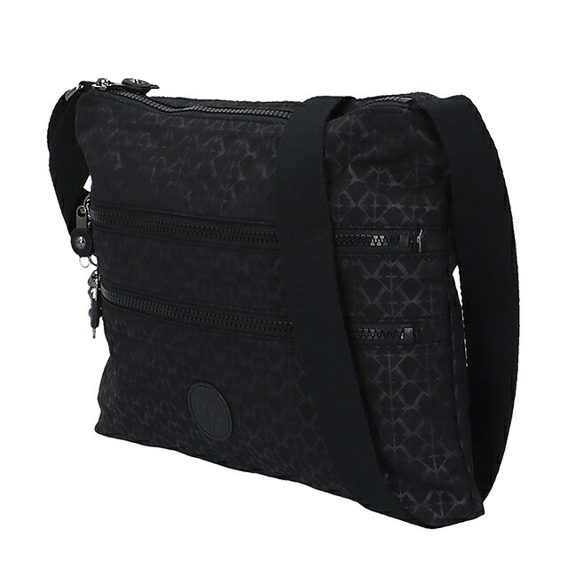 キプリング ショルダーバッグ レディース ブランド Kipling アルバー K12472-K59 Signature Emb 黒