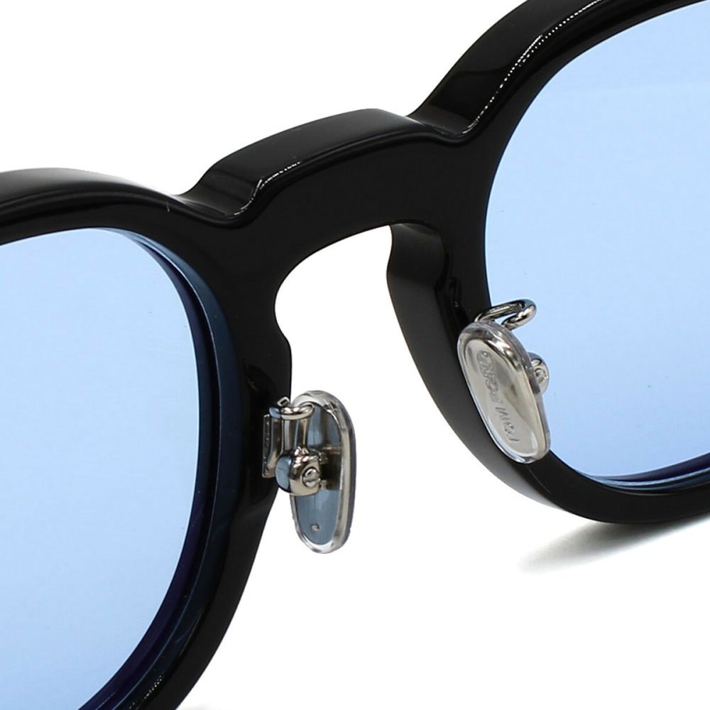 トムフォード TOM FORD サングラス アイウェア アジアンフィット FT1230-D/S 01V 50 ウェリントン型 メンズ レディース ユニセックス ブラック+ブルー