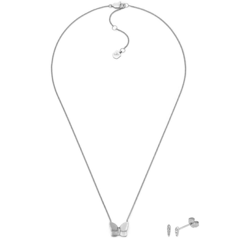 フォッシル FOSSIL Sutton アクセサリー ネックレス＆ピアス ギフトセット レディース JF04935SET