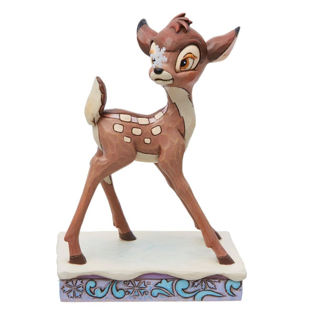 バンビ クリスマス 11.3cm クリスマス | ディズニー トラディションズ ジムショア グッズ フィギュア 人形 置物 彫刻 Jim Shore 正規輸入品