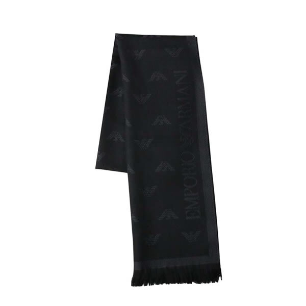 EMPORIO ARMANI エンポリオアルマーニ マフラー 625009-cc306-00044 メンズ ANTRACITE マフラー