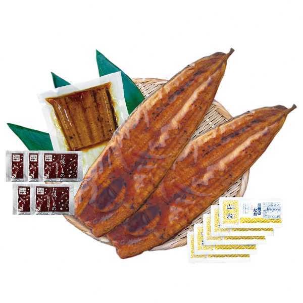 鹿児島県産 うなぎ 蒲焼 超特大 長焼き 2尾 カットうなぎ セット 合計580g 国産 鰻 ウナギ 蒲焼き ギフト お取り寄せ グルメ 冷凍 高級 贈り物 土用の丑の日 お祝い