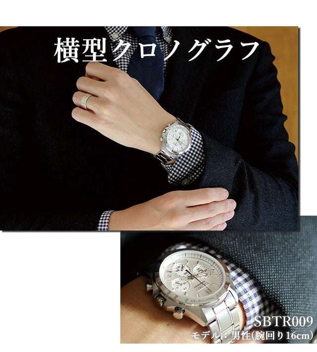 メンズ ギフトセット セイコーセレクション クォーツ 電池式 腕時計 ブランド メンズ クロノグラフ SEIKO SELECTION アナログ 選べるモデル